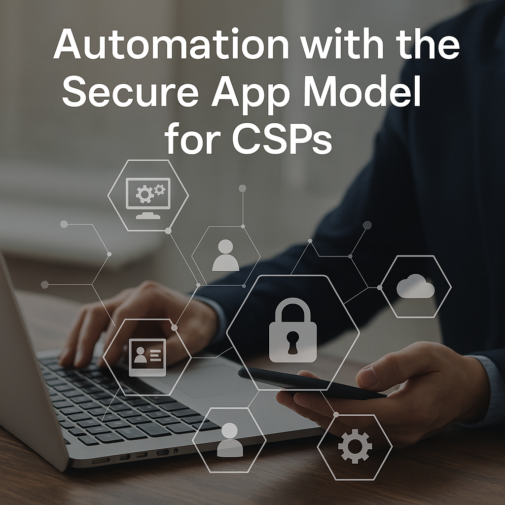Automation with the Secure App Model for CSP's